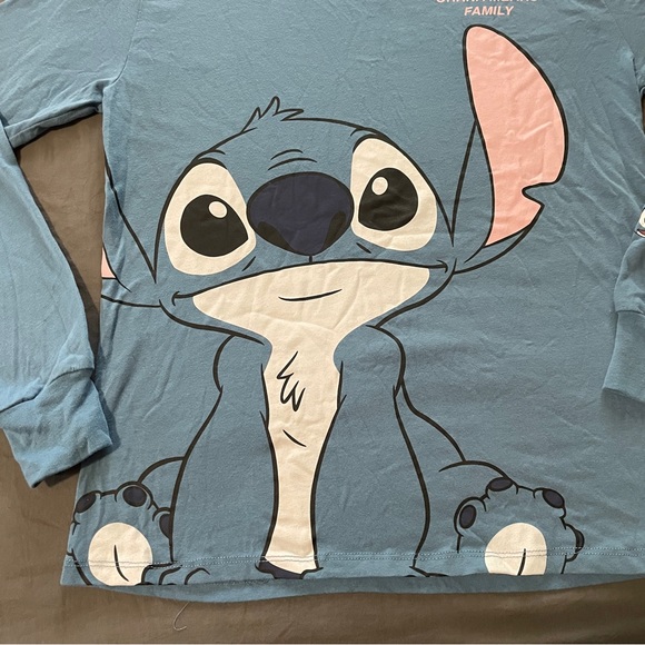 Disney Lilo & Stitch long sleeved shirt juniors sz 1 - Picture 2 of 8
